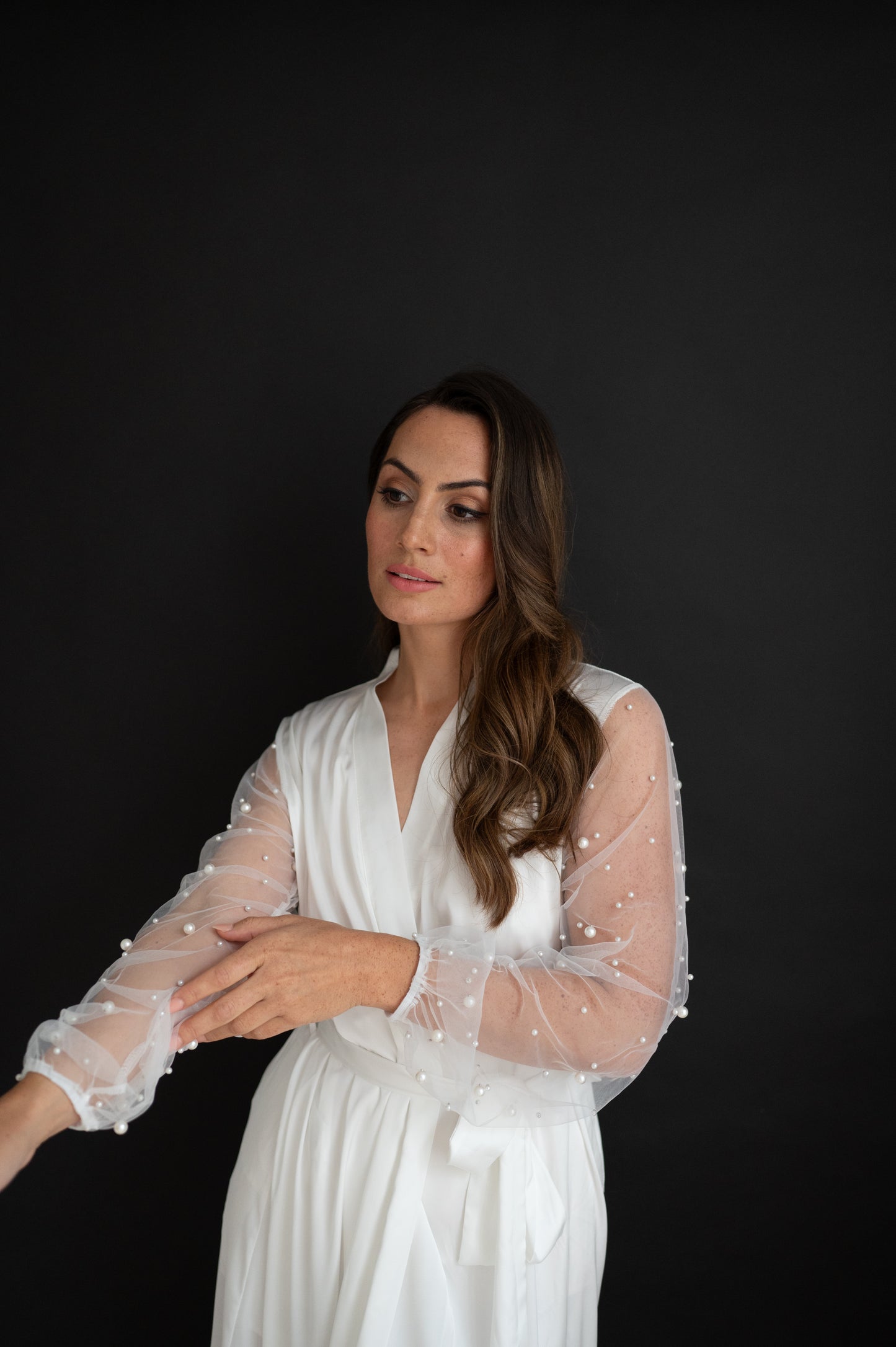 The Luna Pearl Robe