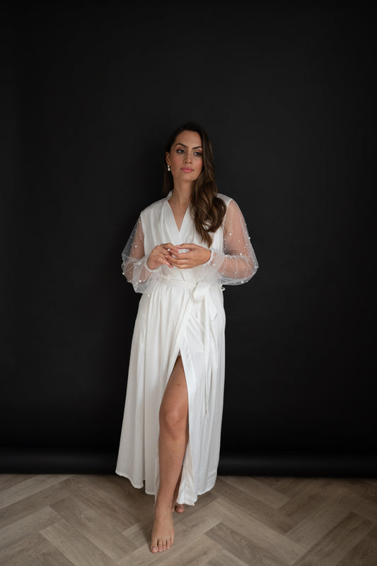 The Luna Pearl Robe